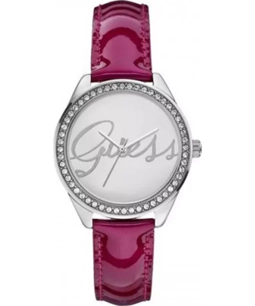Guess Logo Burgundy Watch 35mm
