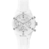 Guess Eco-Friendly White Tone Watch 39mm