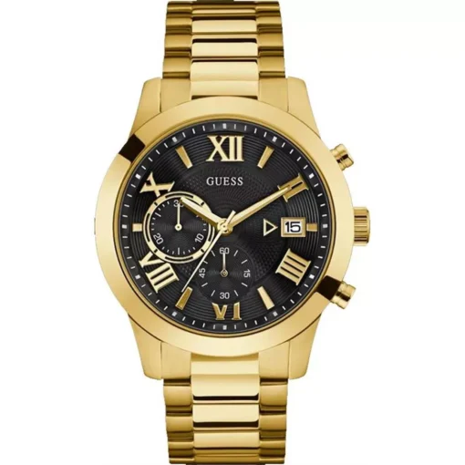Guess Chronograph Gold Tone Watch 44mm