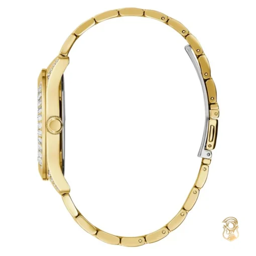 Guess Baguette Gold Tone Watch 39mm
