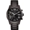 Guess Chronograph Black Ionic Watch 45mm