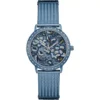 Guess Wildflower Blue Tone Watch 35mm