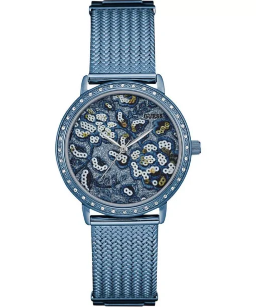 Guess Wildflower Blue Tone Watch 35mm