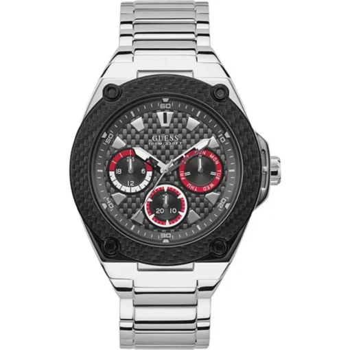 Guess Crescent Carbon Fiber Watch 46mm