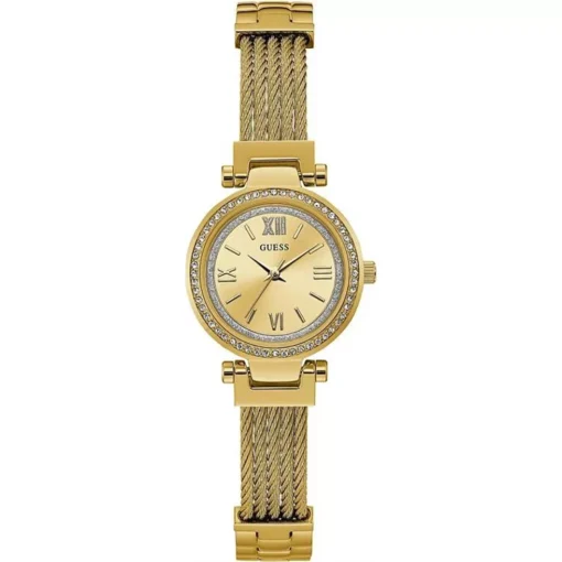 Guess Soho Wire Gold Tone Watch 27mm