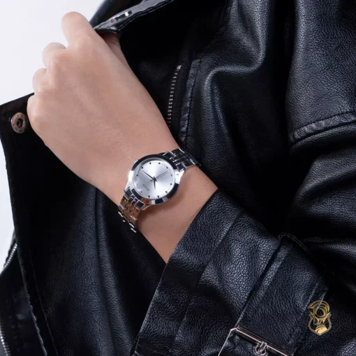 Guess Chelsea Silver-Tone Watch 30mm