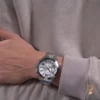 Guess Chronograph Silver Tone Watch 45mm
