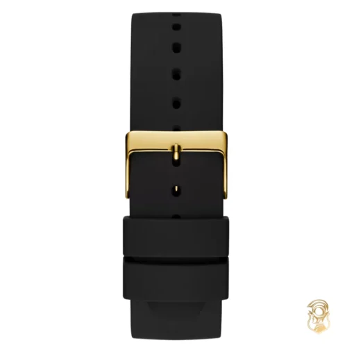 Guess Classic Diamond Silicone Watch 44mm