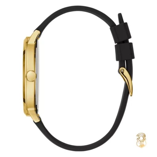 Guess Classic Diamond Silicone Watch 44mm