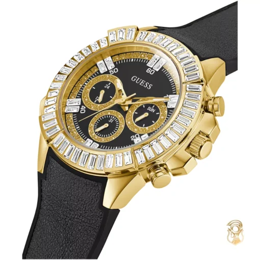 Guess Contender Gold Tone Watch 47mm