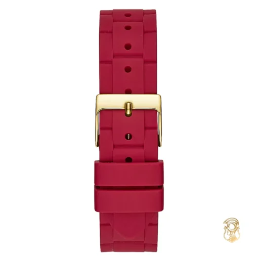Guess Cosmic Red Silicone Watch 38mm
