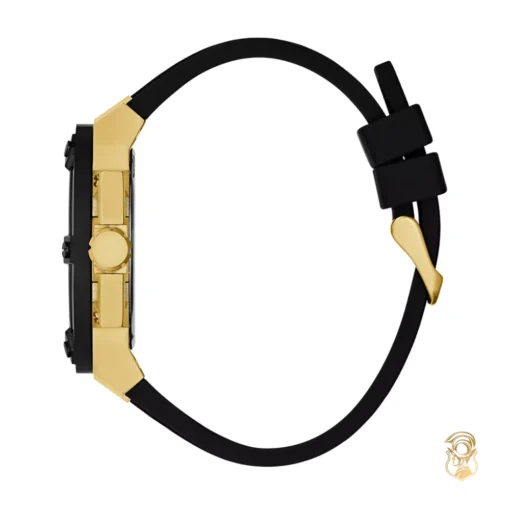 Guess Cut-thru Gold Tone Watch 46mm
