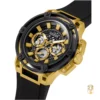 Guess Cut-thru Gold Tone Watch 46mm