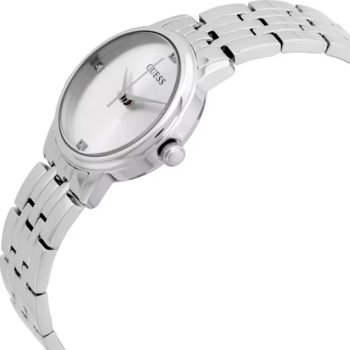 Guess Classic Silver Tone Watch 28mm