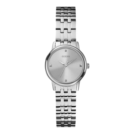 Guess Classic Silver Tone Watch 28mm