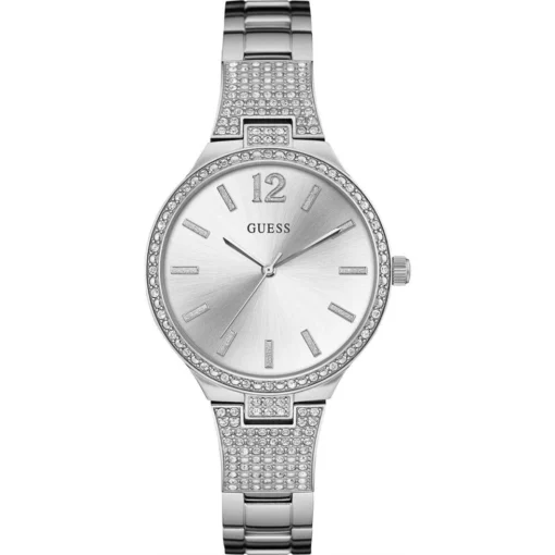 Guess Classic Silver-Tone Watch 35mm