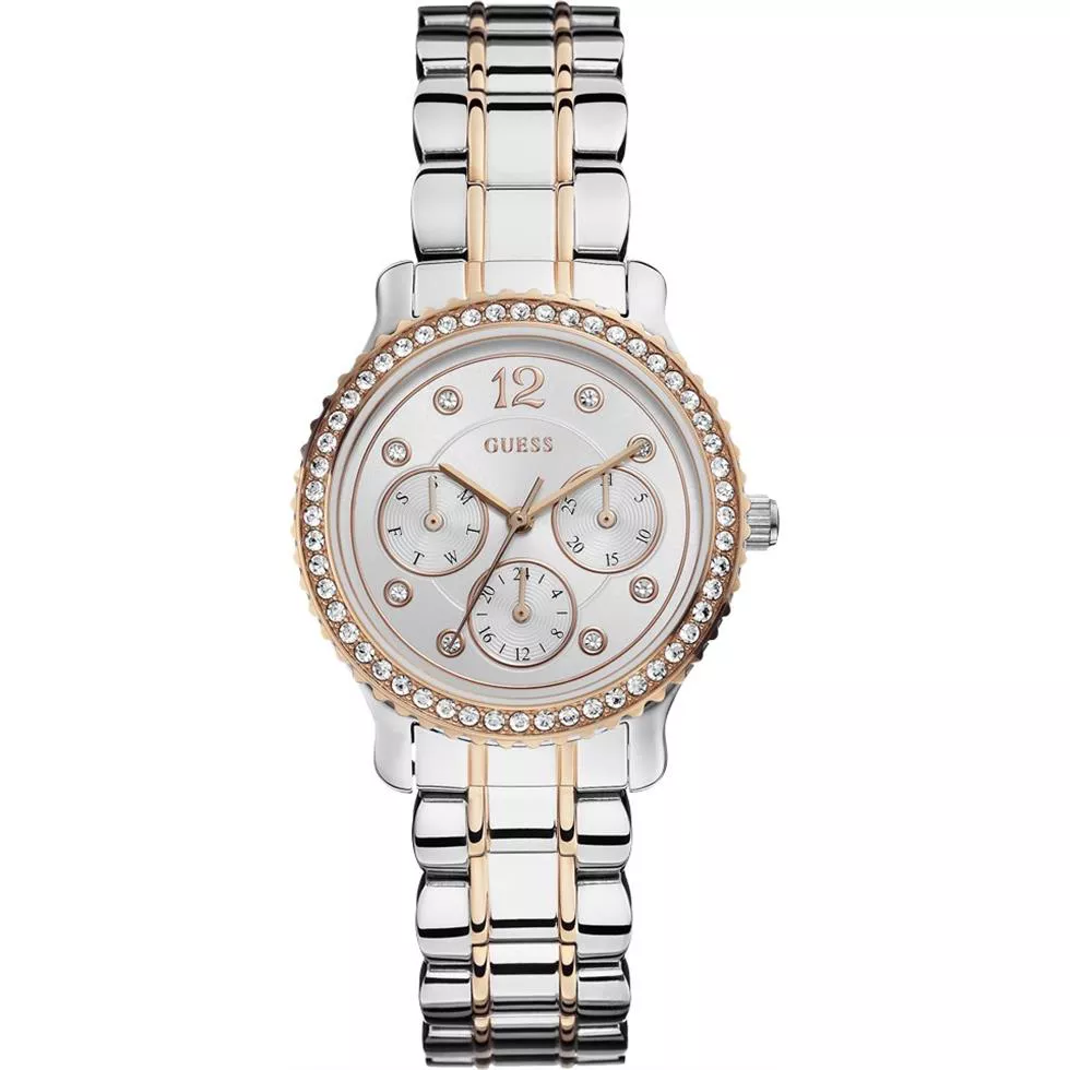 Guess Glitter Two Tone Watch 35mm