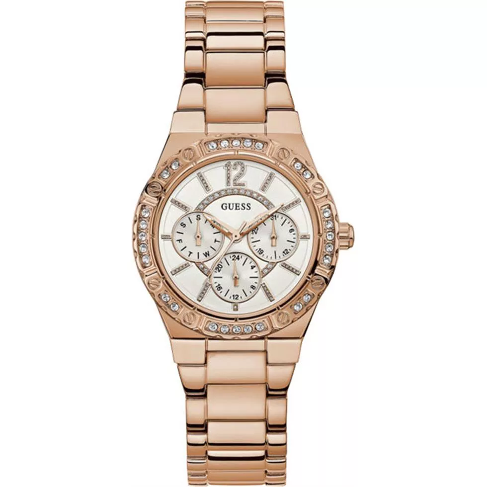Guess Intrepid Rose Gold Watch 36mm