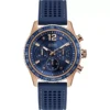 Guess Fleet Blue Rubber Watch 44mm