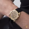 Guess Fleet Gold Silicone Watch Set 42mm