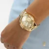 Guess Frontier Gold Tone Watch 40mm
