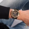 Guess Frontier Gold Tone Watch 48mm
