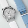 Guess Frontier Silver Watch Set 40mm