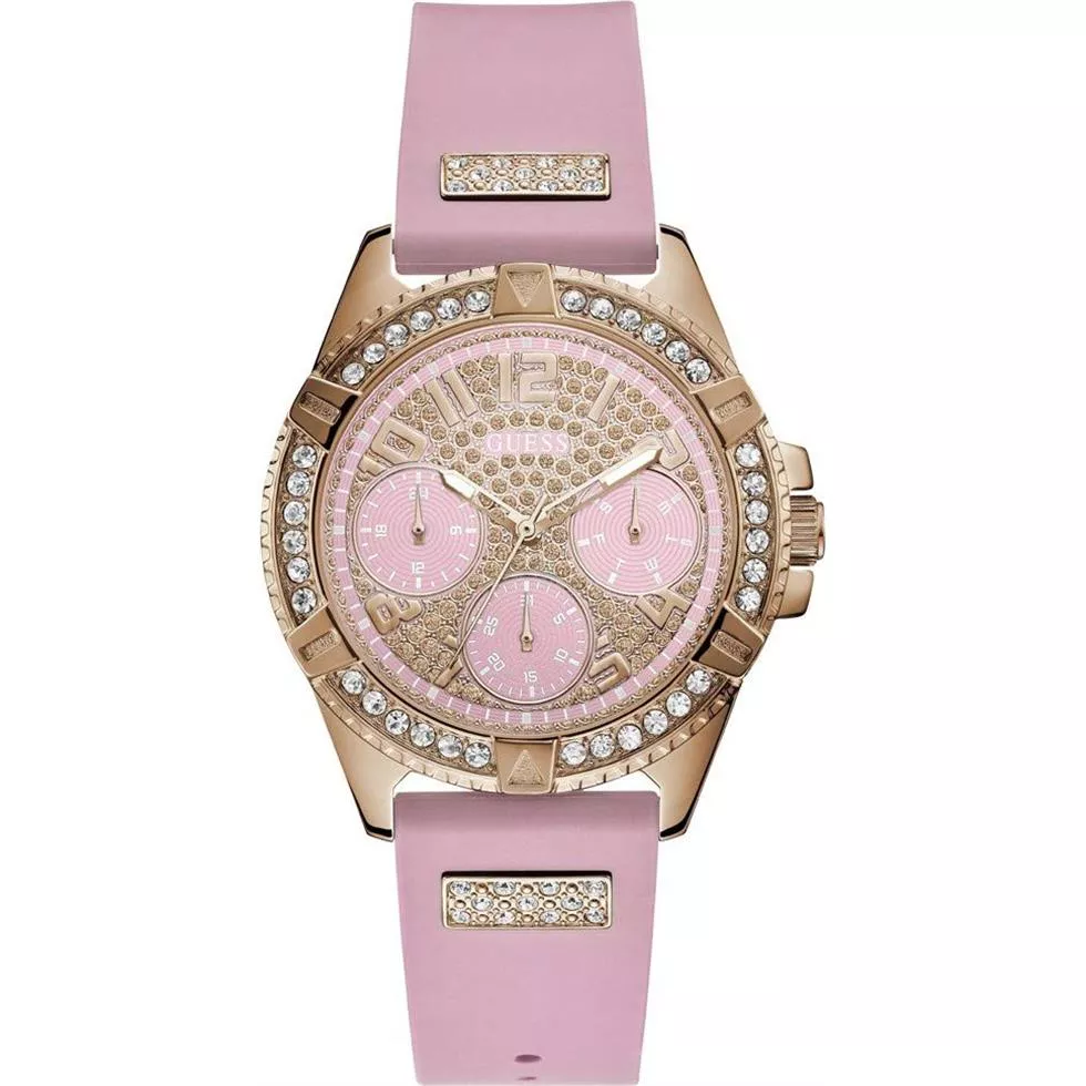 Guess Frontier Pink Tone Watch 40mm