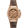 Guess G Cube Brown Tone Watch 38mm