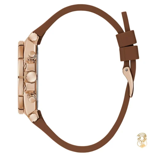 Guess G Cube Brown Tone Watch 38mm