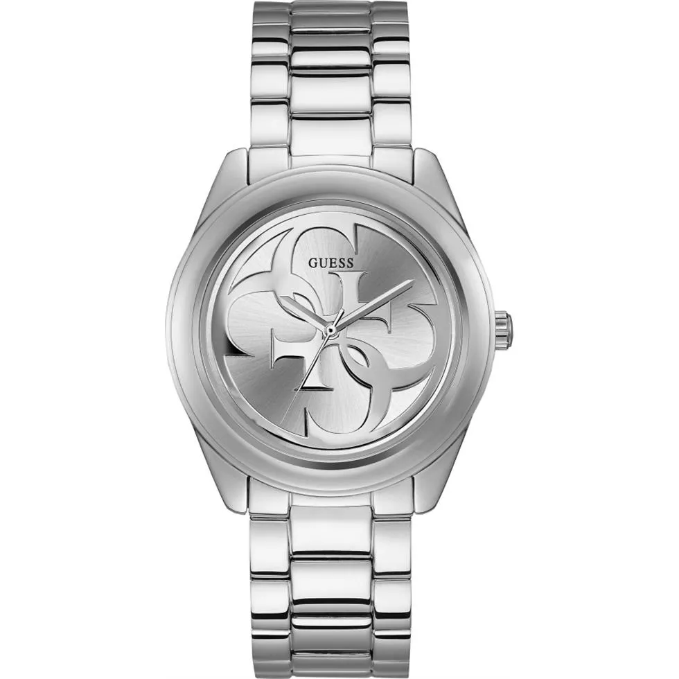 Guess Logo G-Twist Silver Watch 40mm