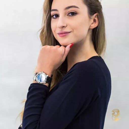 Guess Glitter Blue Tone Watch 38mm