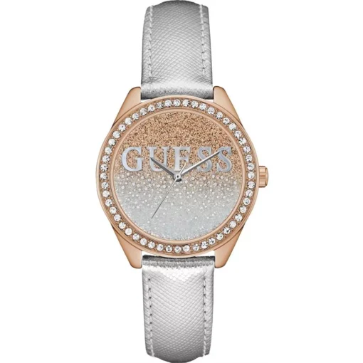 Guess Glitter Grey Tone Watch 36mm
