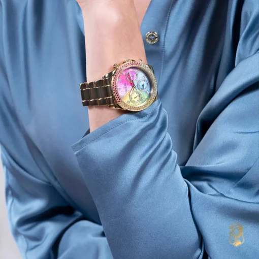 Guess Glitter Multicolour Tone Watch 38mm