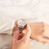 Guess Glitter Pink Tone Watch 40mm