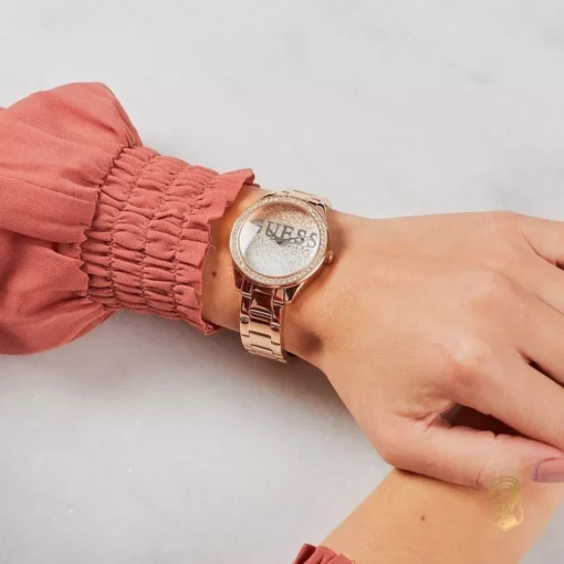 Guess Glitter Rose Gold Watch 36.5mm