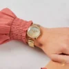 Guess Glitter Gold Tone Watch 36.5mm