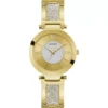 Guess Park Ave South Gold Tone Watch 36.5mm