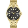 Guess Premier Gold-Tone Watch 45mm