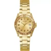 Guess Baguette Gold Tone Watch 34mm