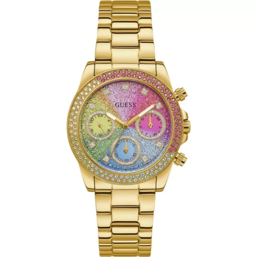 Guess Glitter Multicolour Tone Watch 38mm