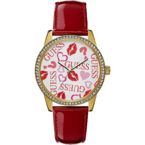 Guess Candy Hearts Red Tone Watch 40mm