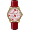 Guess Candy Hearts Red Tone Watch 40mm