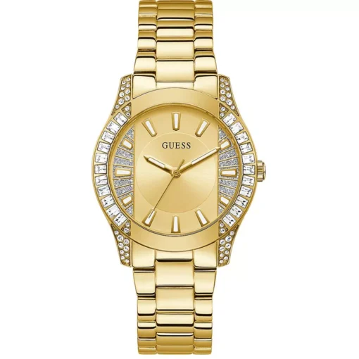 Guess Baguette Gold Tone Watch 39mm