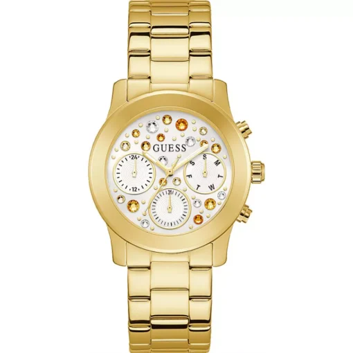 Guess Fantasia Gold Tone Watch 38mm