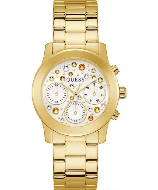Guess Fantasia Gold Tone Watch 38mm