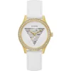 Guess Idol White Tone Watch 38mm
