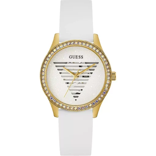 Guess Idol White Tone Watch 38mm