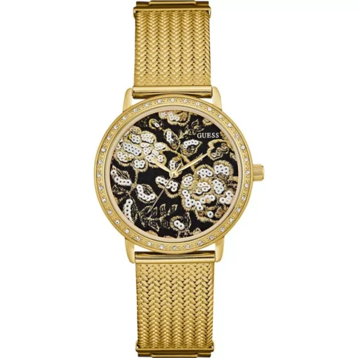 Guess Wildflower Gold Tone Watch 35mm
