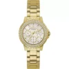 Guess Glitter Gold Tone Watch 36mm